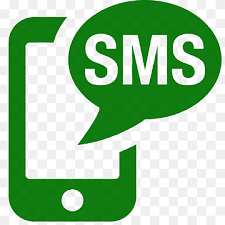 Phone Displaying SMS